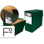 LIDERPAPEL CAJA TRANSFERENCIA FUELLE FOLIO VERDE 39836